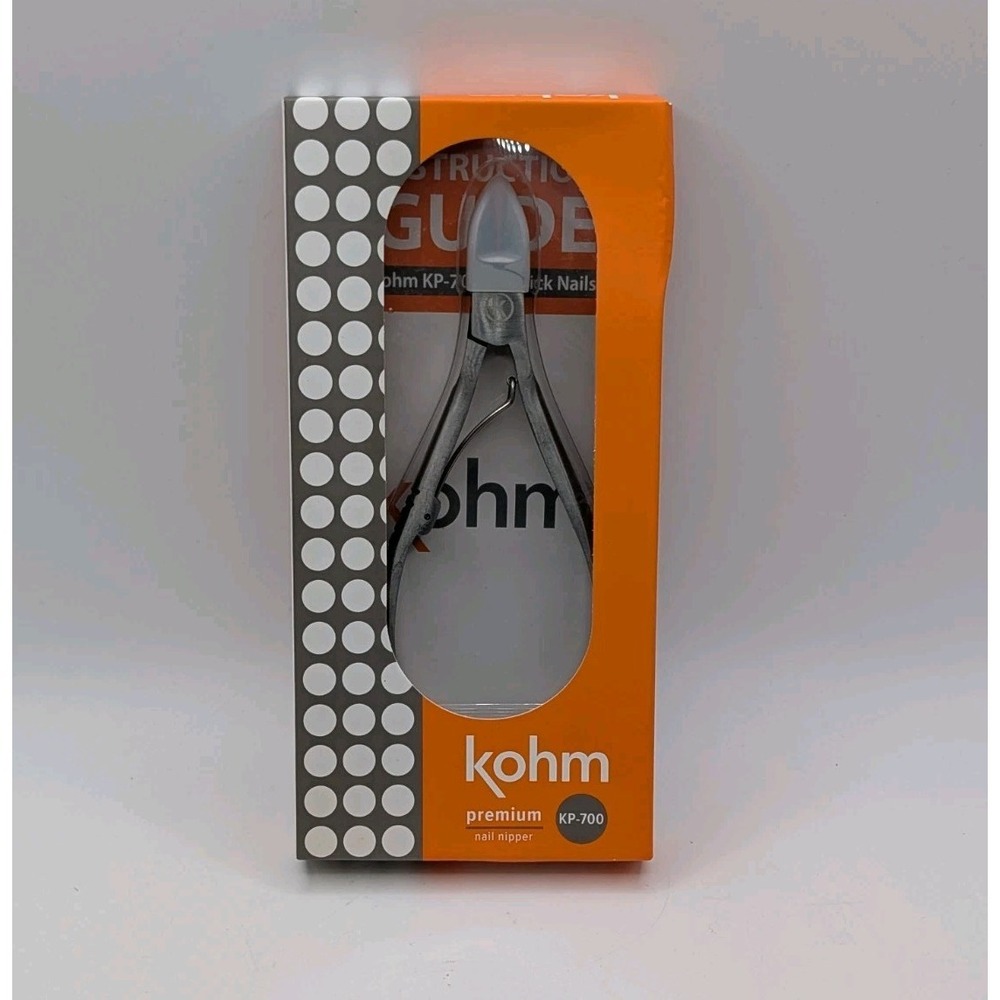 KOHM Premium Nail Nipper Clippers For Thick Nails‎ Toenails 5" Long KP-700